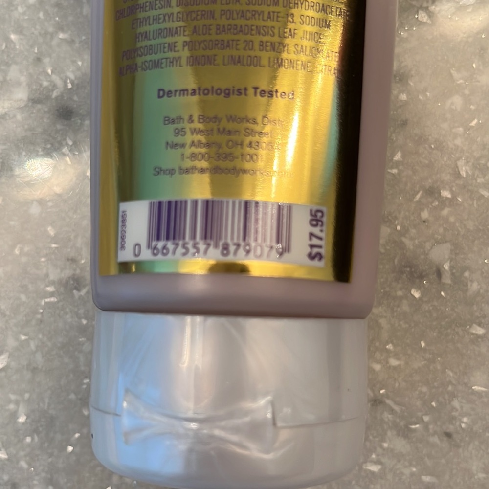 Bath & Body Amethyst Waves body cream NWT - Picture 4 of 7